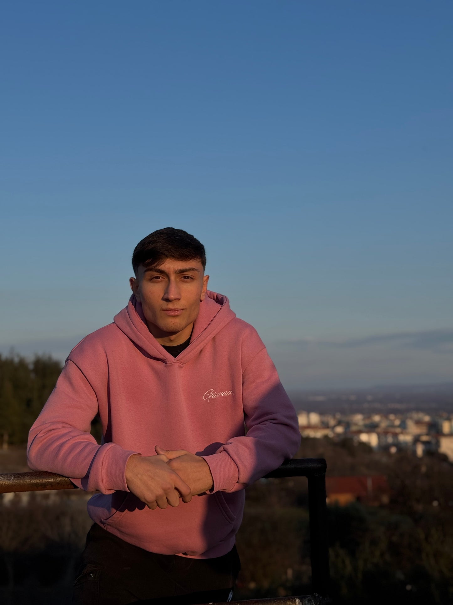 Giuraz hoodie pink