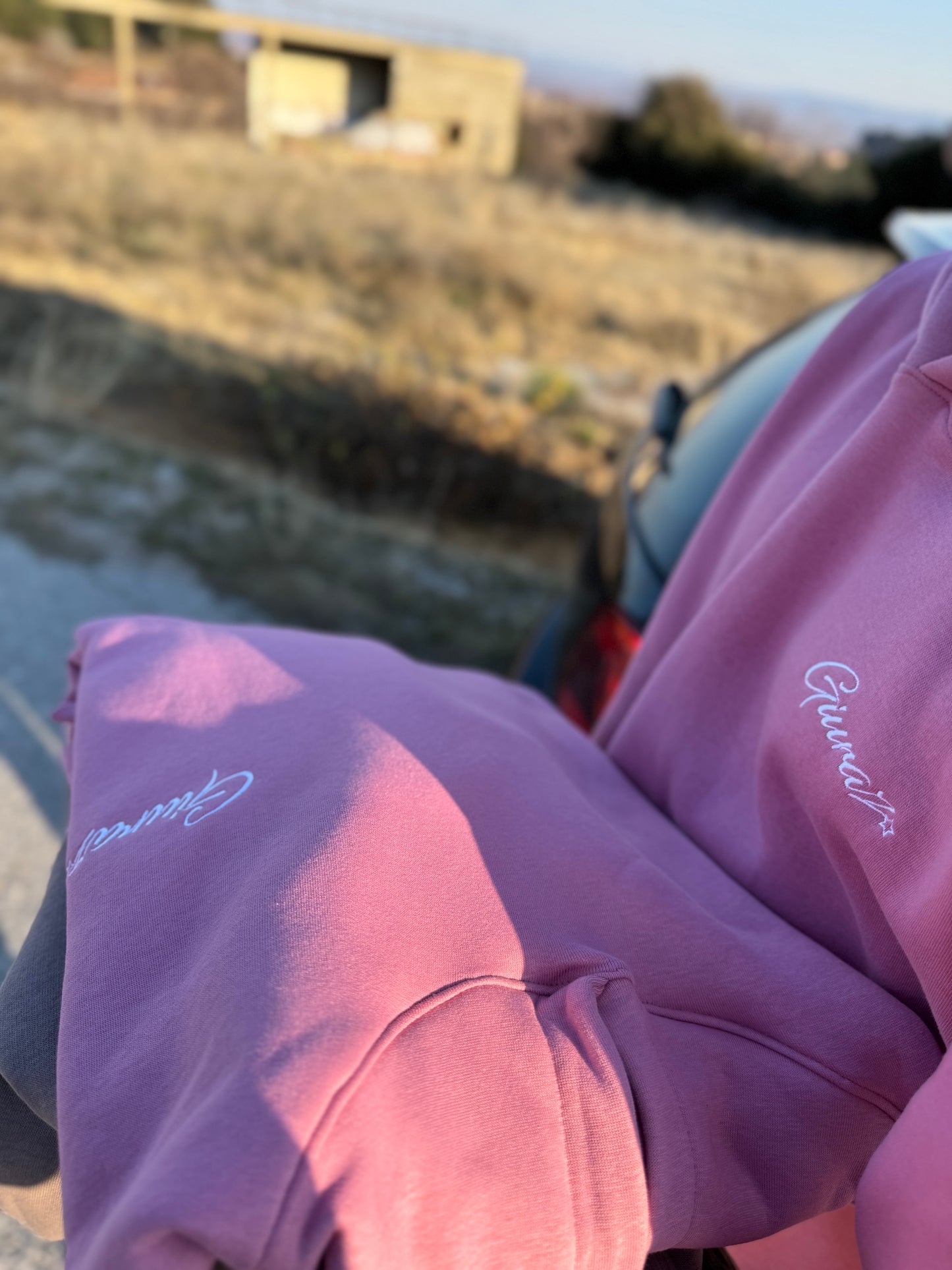 Giuraz hoodie pink