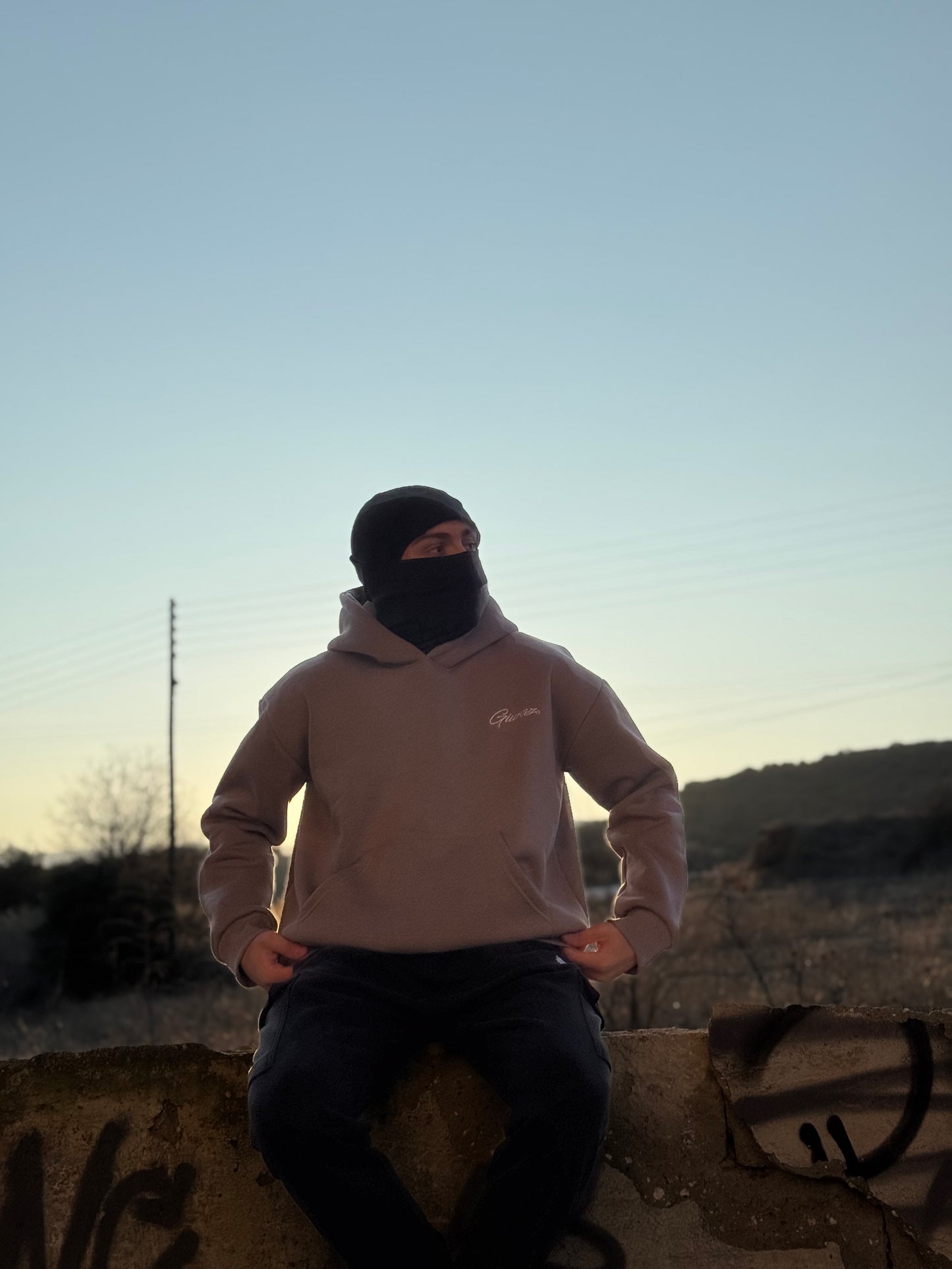 Giuraz hoodie grey