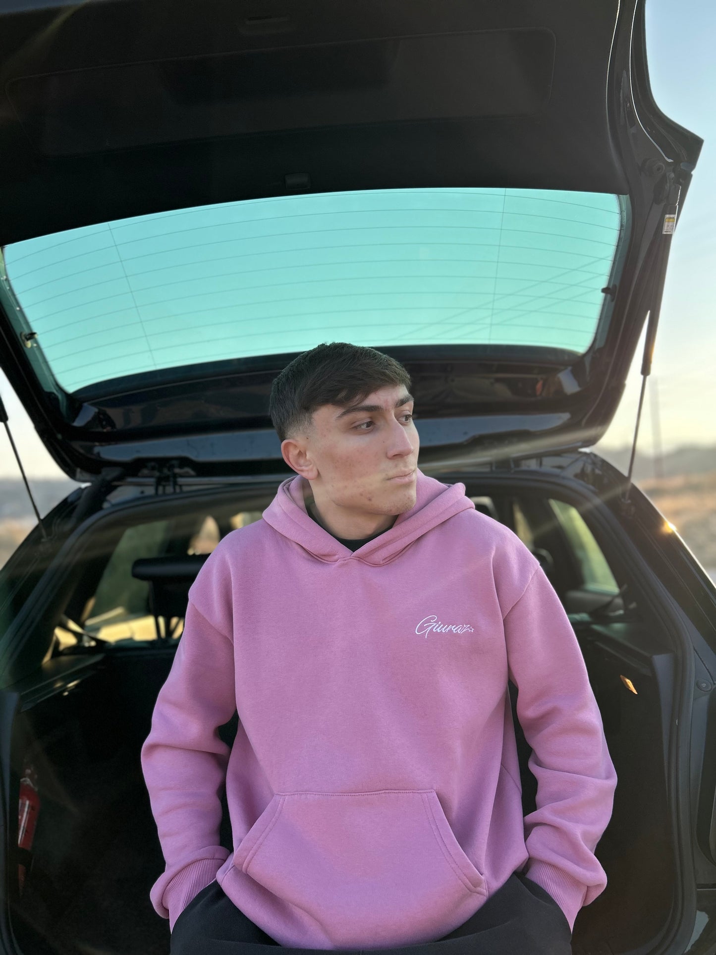 Giuraz hoodie pink