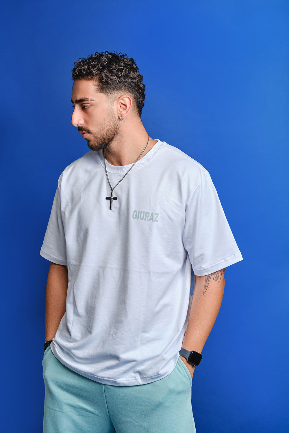 Giuraz T-Shirt White-Veraman