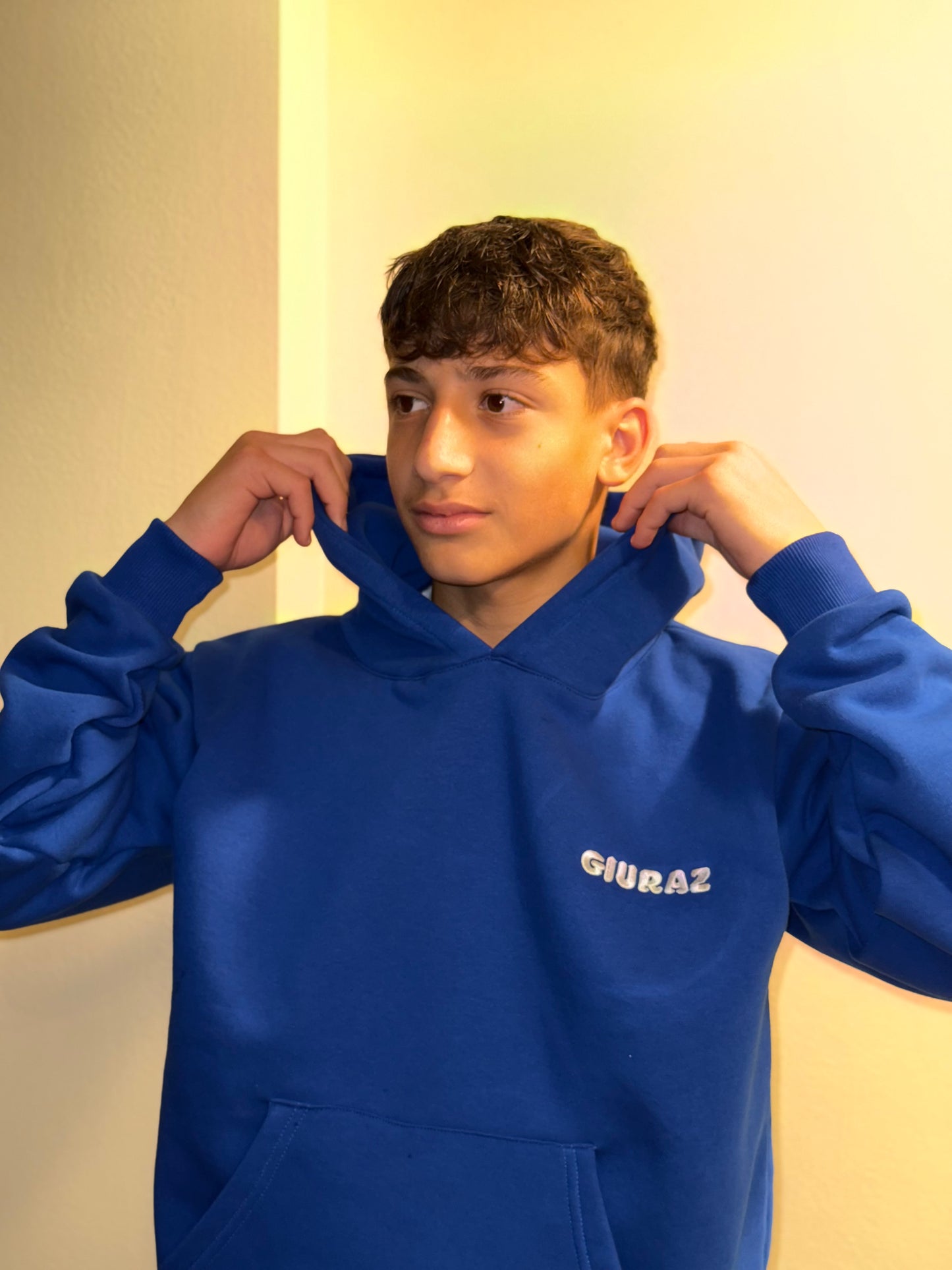 Giuraz Blue Hoodie