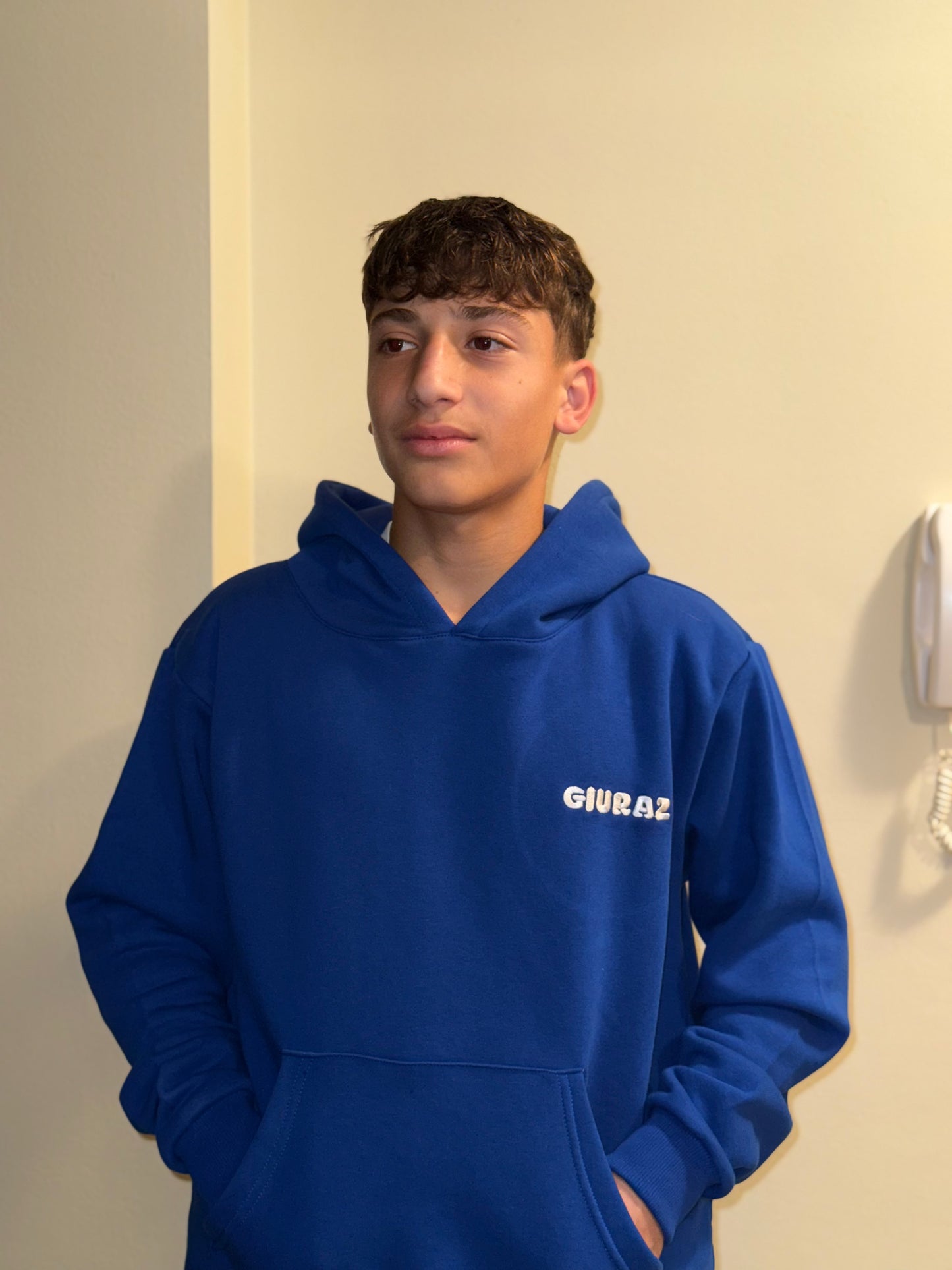 Giuraz Blue Hoodie