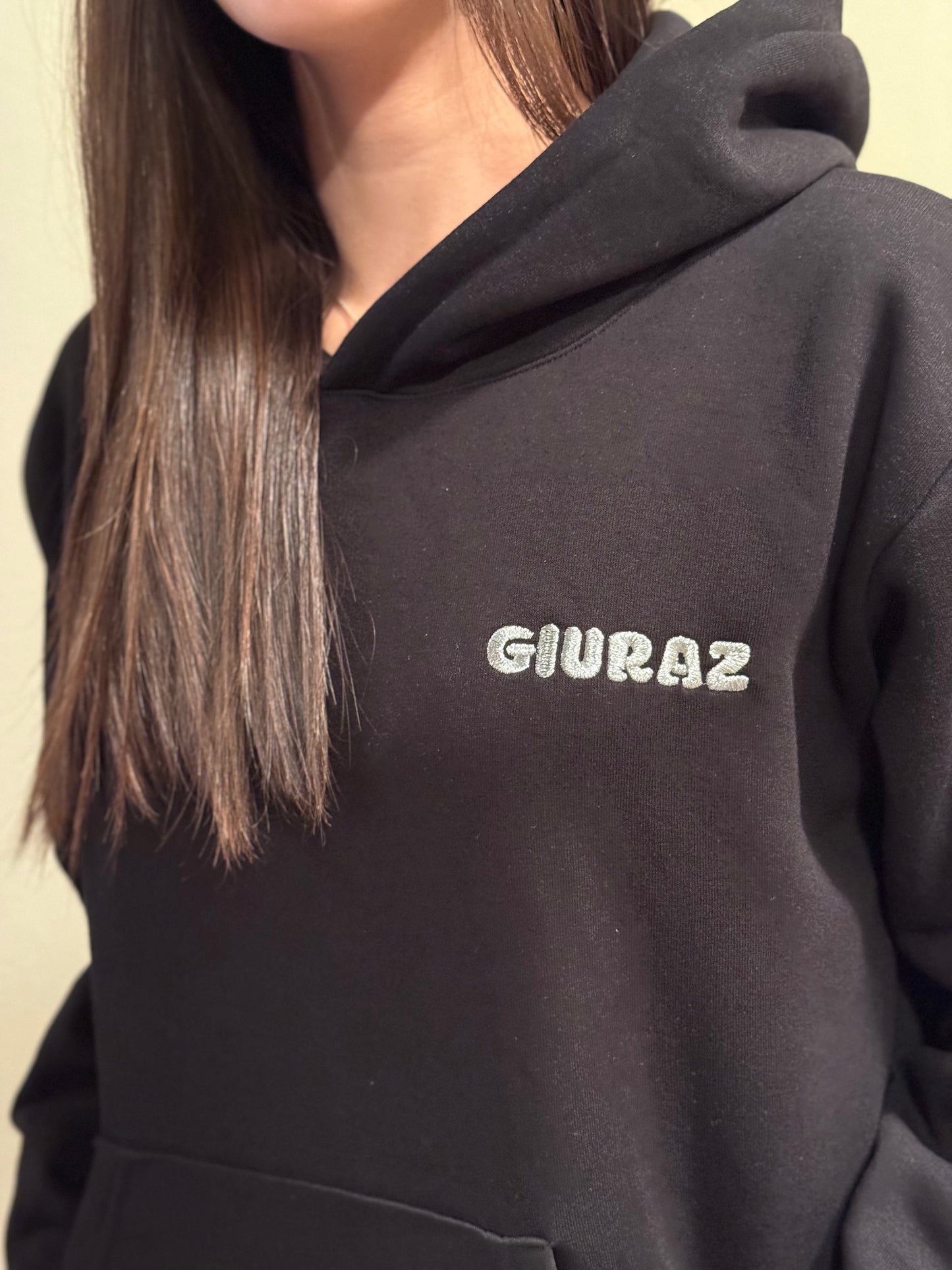 Giuraz Black Hoodie