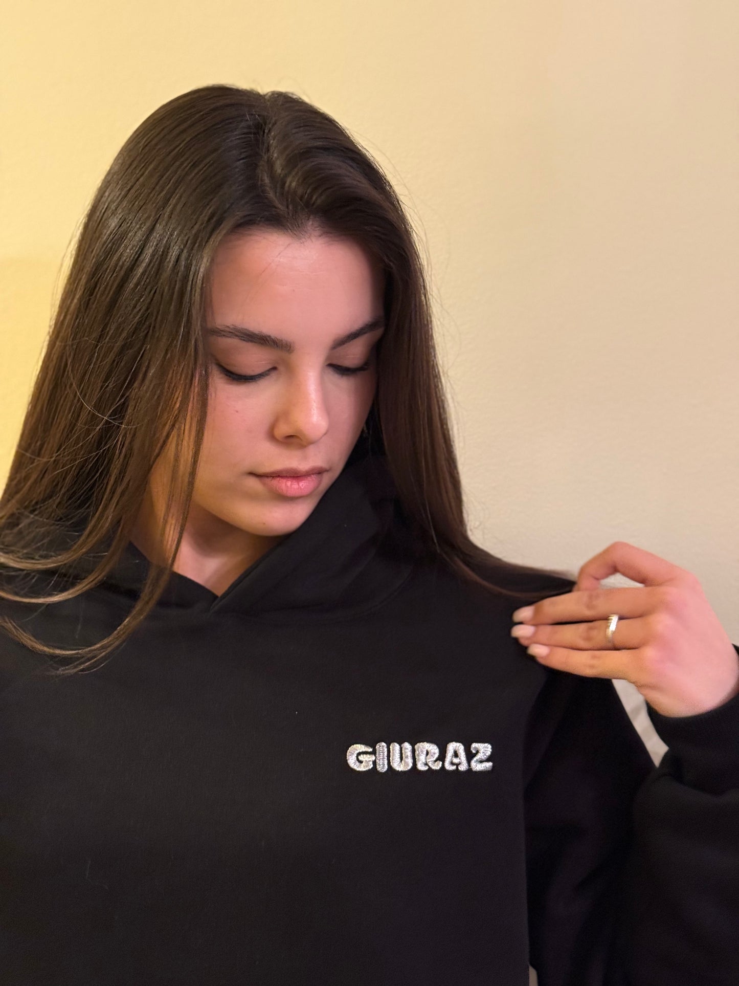 Giuraz Black Hoodie