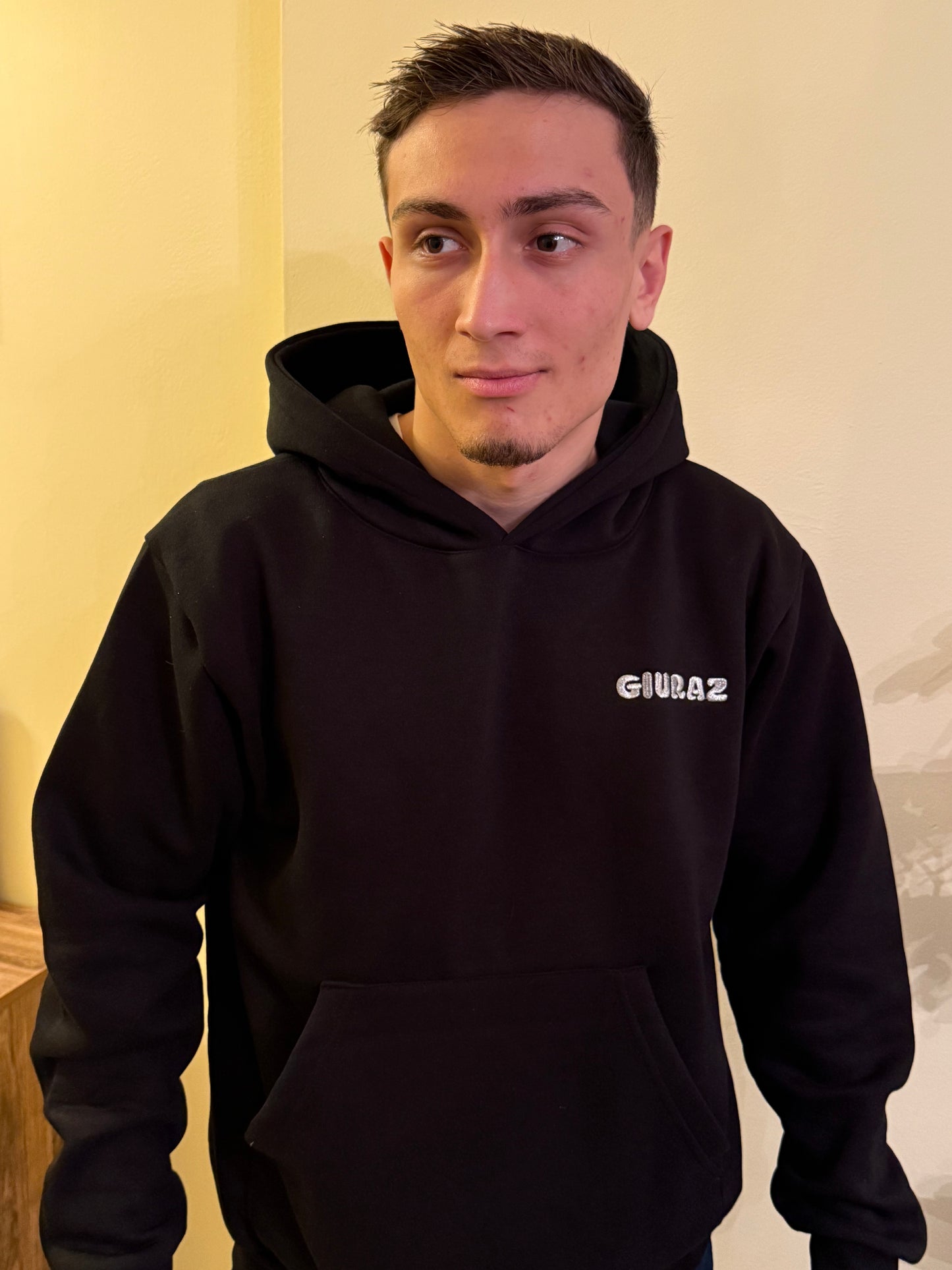 Giuraz Black Hoodie