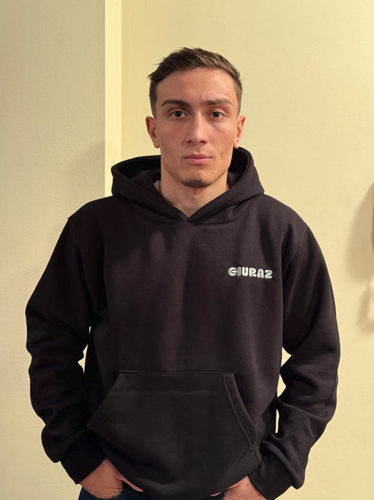 Giuraz Black Hoodie