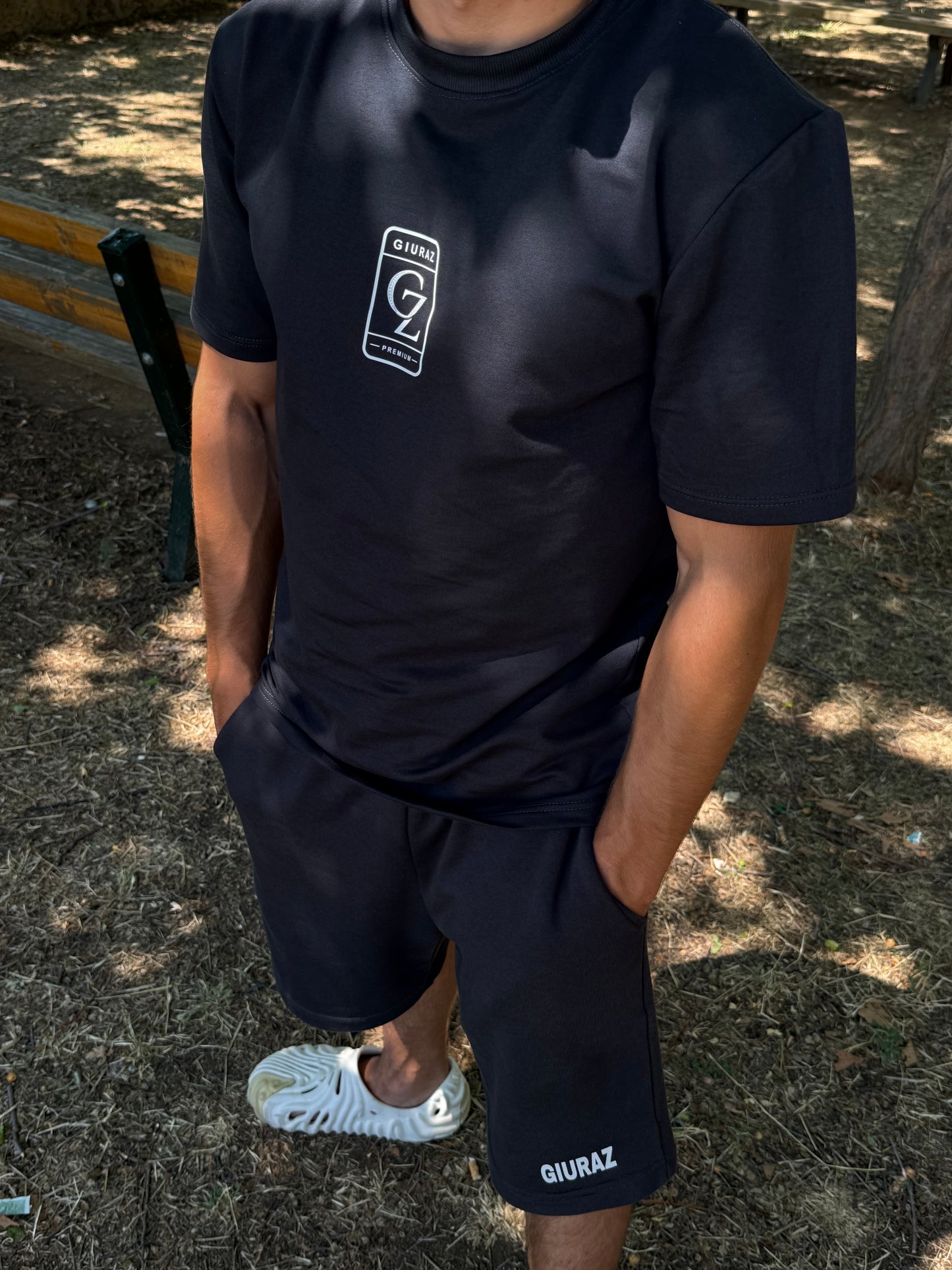 Giuraz Black Shorts