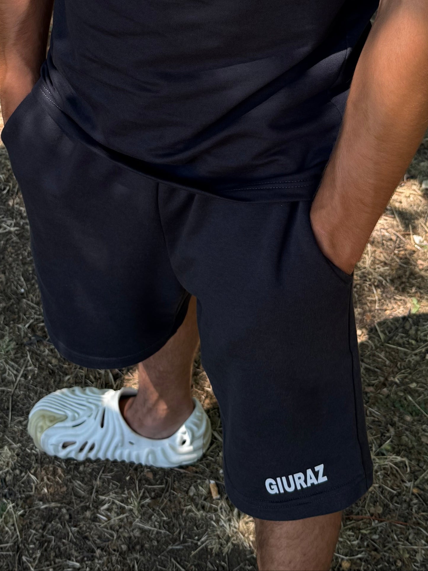 Giuraz Black Shorts